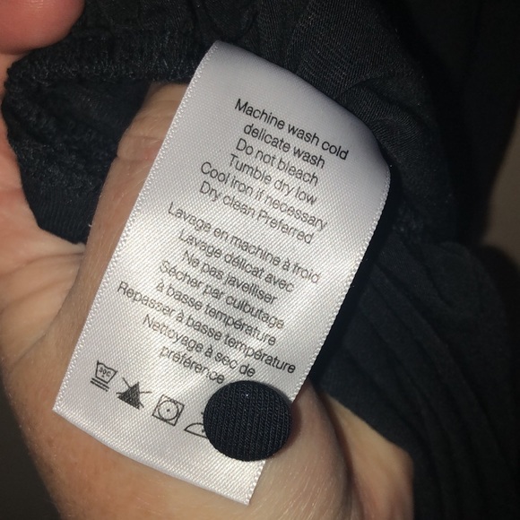 NWT Veronica Beard Jeans Slim Fit “Leyla”Top in Black, Size Medium. Retail $198. - Picture 12 of 15